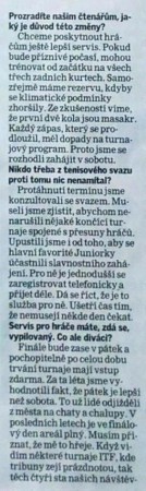 Prozrad'te našim čtenářům jaký je...